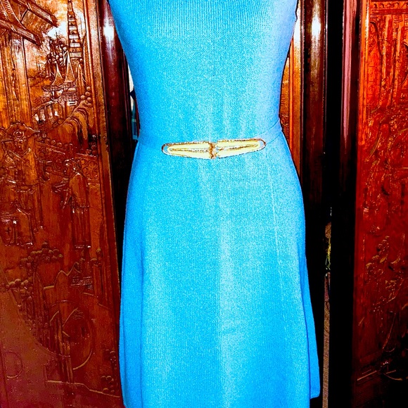 Vintage RARE!!! St John Saks Fifth Avenue Knit Dress set. SAMPLE - Picture 2 of 12
